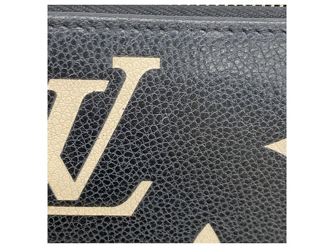 Portafoglio Zippy Louis Vuitton Monogram Empreinte Bicolor Nero Beige - vista 10