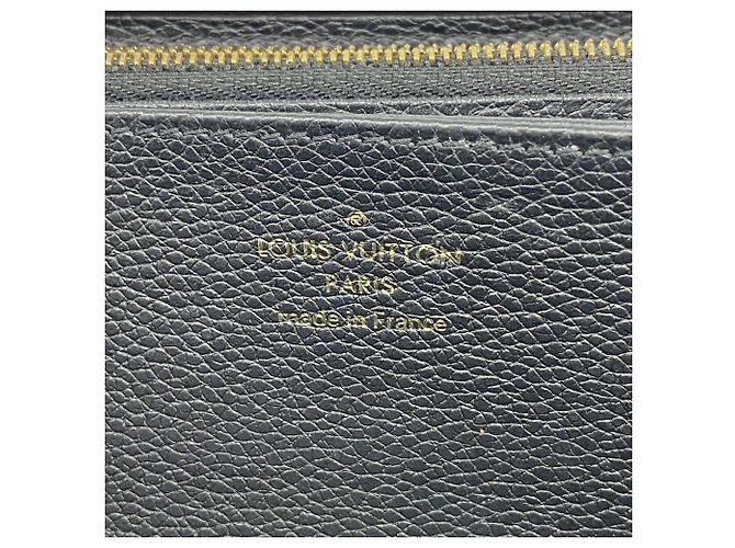 Portafoglio Zippy Louis Vuitton Monogram Empreinte Bicolor Nero Beige - vista 4