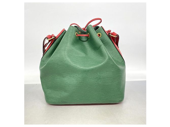 Noe Borsa a tracolla Louis Vuitton Epi Petit Noé Rosso - vista 13