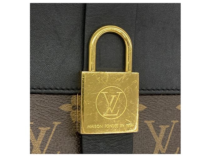 Borsa Louis Vuitton Monogram Rocky BB Nero - vista 10