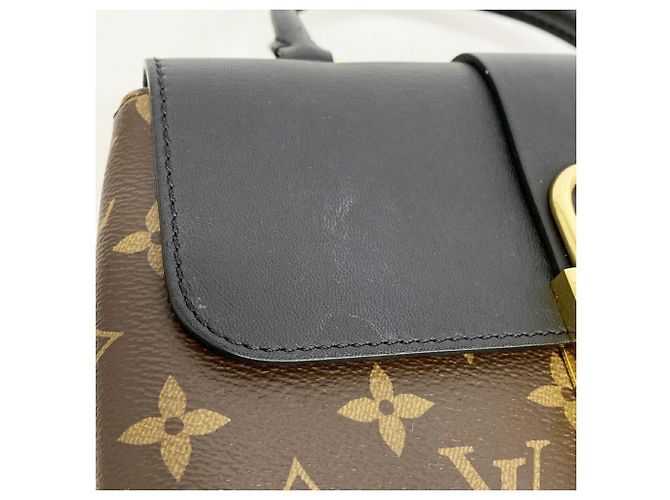 Borsa Louis Vuitton Monogram Rocky BB Nero - vista 8