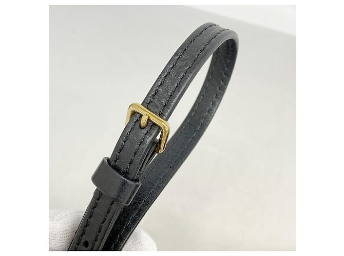 Borsa Louis Vuitton Monogram Rocky BB Nero - vista 9