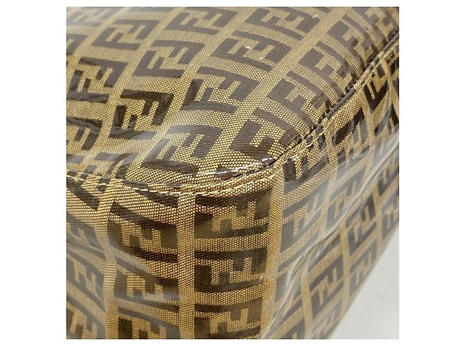 Borsa a secchiello Fendi Zucca Mamma Marrone - vista 6