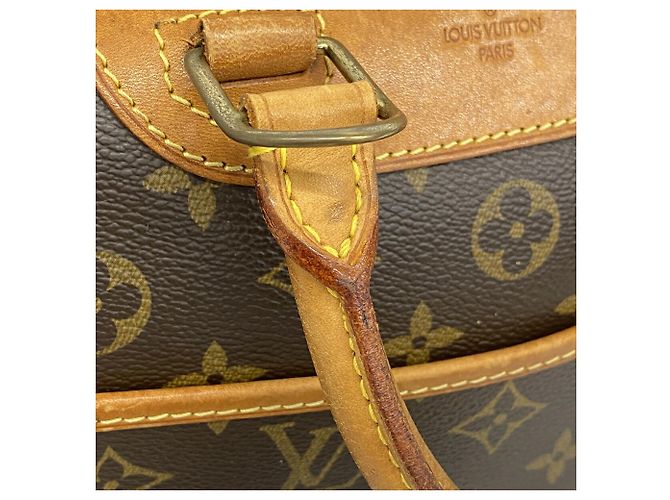 Sac à main Louis Vuitton Monogram Trouville Marron - vue 8
