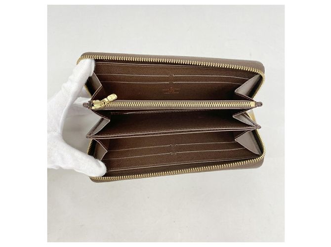 Louis Vuitton Damier Zippy Geldbörse Damier ebene - Ansicht 3