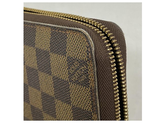 Louis Vuitton Damier Zippy Geldbörse Damier ebene - Ansicht 7