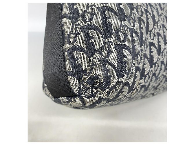 Borsa a tracolla Christian Dior Trotter Canvas Nero - vista 6