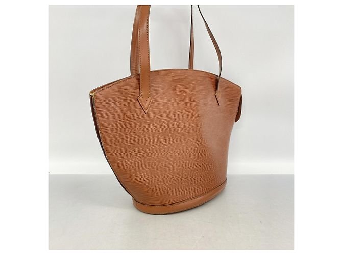 Borsa a tracolla Louis Vuitton Epi Saint Jacques Marrone - vista 2