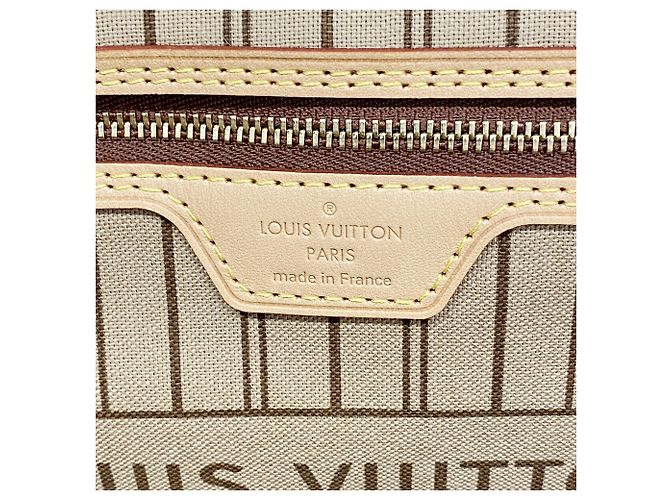 Saco Tote Louis Vuitton Monogram Neverfull MM Marrom - vista 5