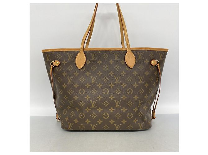 Saco Tote Louis Vuitton Monogram Neverfull MM Marrom - vista 8