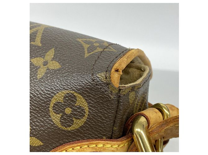 Borsa a tracolla Louis Vuitton Monogram Hudson Marrone - vista 9