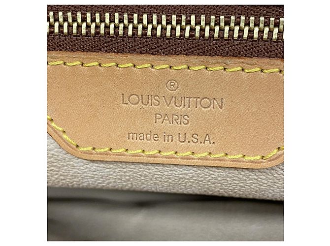 Louis Vuitton Monogram Bucket PM Tote Bag Brown - view 5