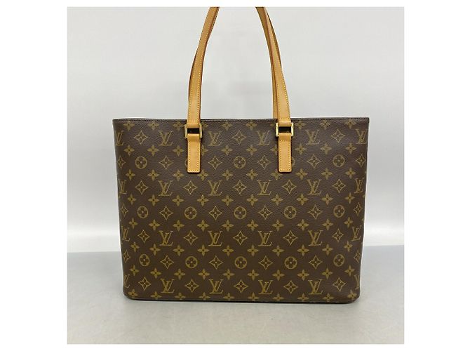 Louis Vuitton Monogram Luco Tote Bag M51155 Brown - view 9
