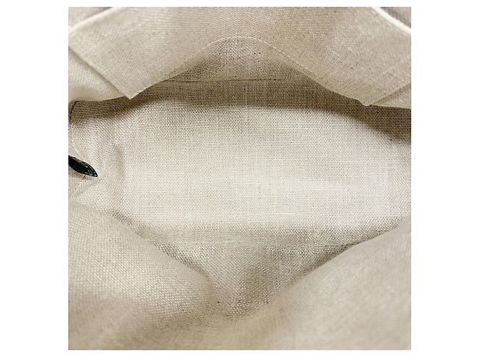 Borsa a mano Gucci Microguccissima in pelle beige - vista 4