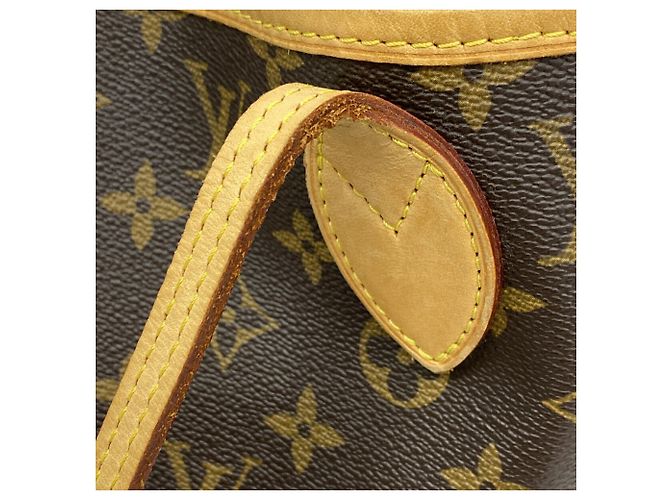 Louis Vuitton Monogram Neverfull MM Tote Bag Brown - view 9