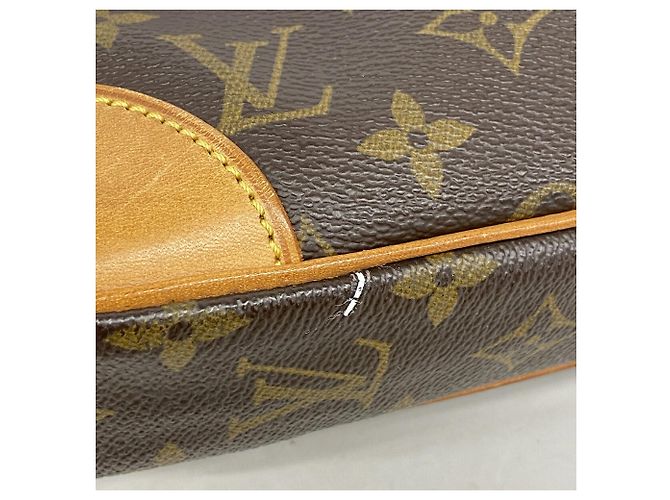 Borsa a pochette Louis Vuitton Monogram Marly Dragonne GM Marrone - vista 7