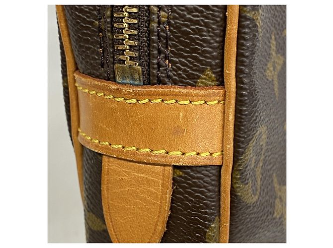 Borsa a pochette Louis Vuitton Monogram Marly Dragonne GM Marrone - vista 8