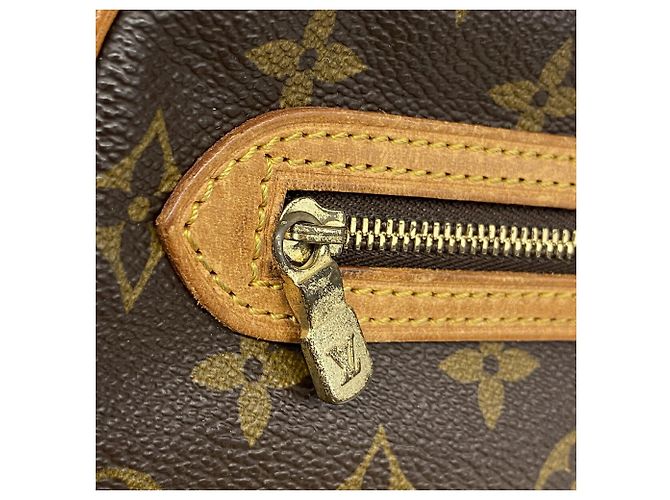 Borsa a pochette Louis Vuitton Monogram Marly Dragonne GM Marrone - vista 9