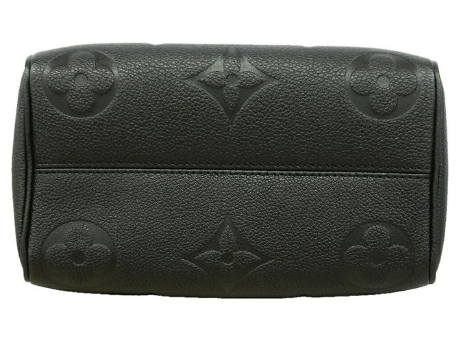 Borsa Louis Vuitton Monogram Empreinte Speedy Bandoulière 20 Nero - vista 3