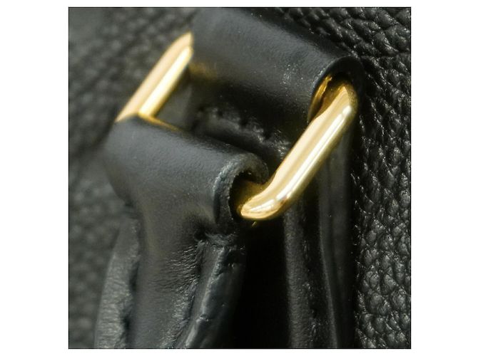 Borsa Louis Vuitton Monogram Empreinte Speedy Bandoulière 20 Nero - vista 8