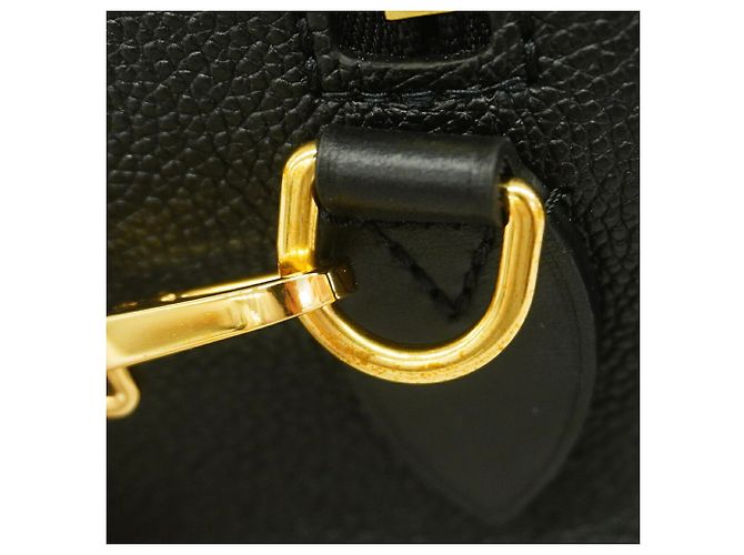 Borsa Louis Vuitton Monogram Empreinte Speedy Bandoulière 20 Nero - vista 9