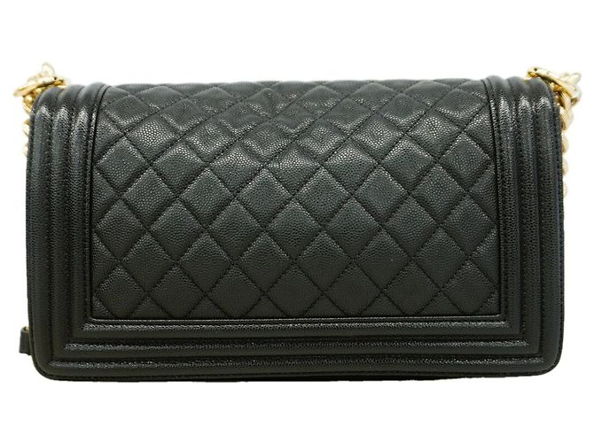 Borsa a Tracolla Chanel Boy Chain Nero - vista 12