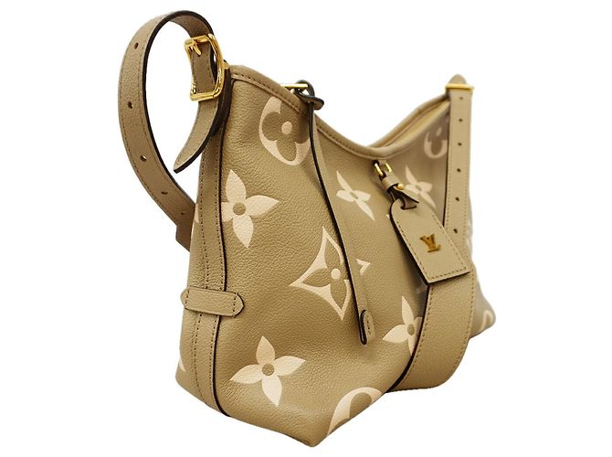 Louis Vuitton Schultertasche Monogram Empreinte Bicolor Carryall Zip NM PM Grau Roh - Ansicht 2