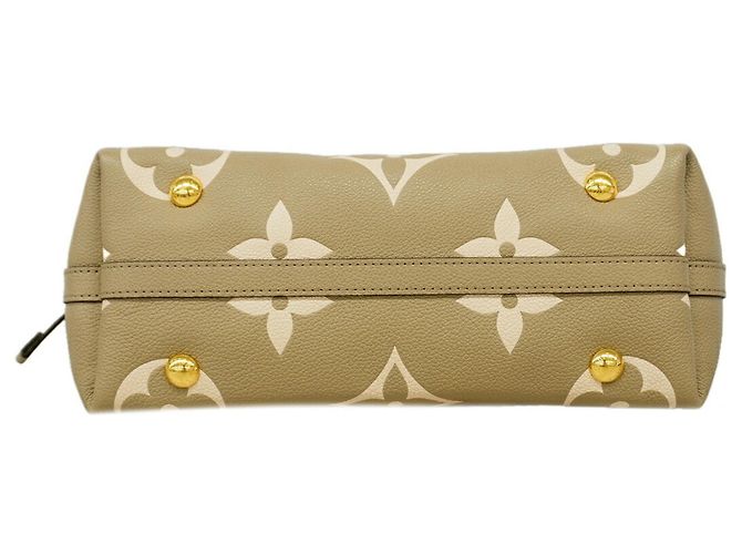 Louis Vuitton Schultertasche Monogram Empreinte Bicolor Carryall Zip NM PM Grau Roh - Ansicht 3