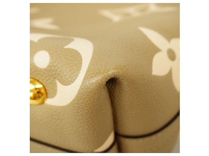 Louis Vuitton Schultertasche Monogram Empreinte Bicolor Carryall Zip NM PM Grau Roh - Ansicht 6