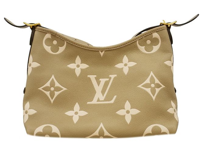 Louis Vuitton Schultertasche Monogram Empreinte Bicolor Carryall Zip NM PM Grau Roh - Ansicht 9