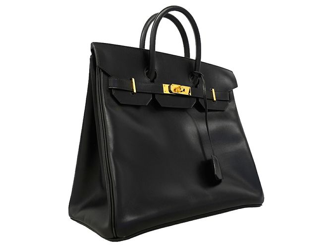 Hermès Hermes Haut à Courroies 32 Handtasche Schwarz - Ansicht 2