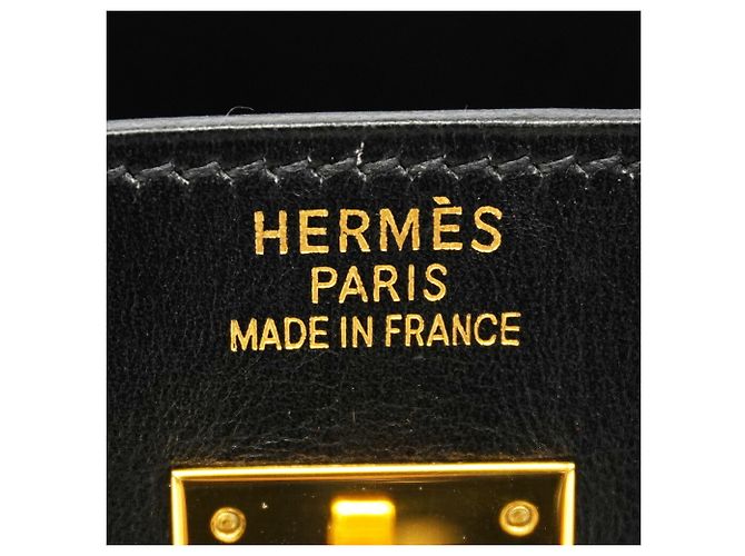 Hermès Hermes Haut à Courroies 32 Handtasche Schwarz - Ansicht 5