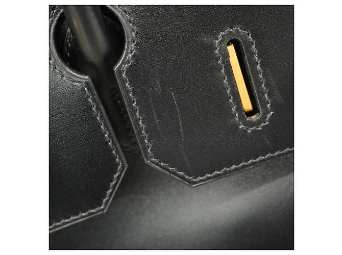 Hermès Hermes Haut à Courroies 32 Handtasche Schwarz - Ansicht 9