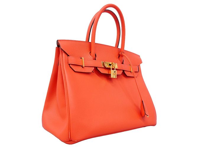 Hermès Borsa Hermes Birkin 30 Rosa - vista 2