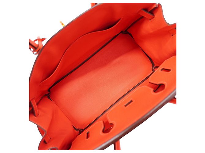 Hermès Borsa Hermes Birkin 30 Rosa - vista 4