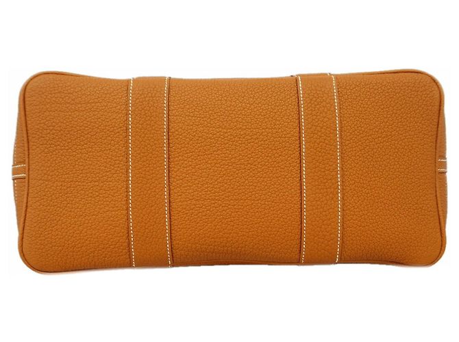 Hermès Bolso Tote Hermes Garden PM Dorado - vista 3