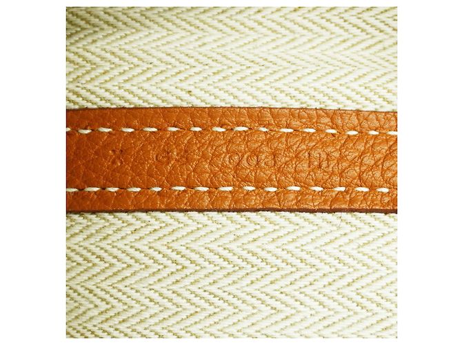 Hermès Bolso Tote Hermes Garden PM Dorado - vista 9