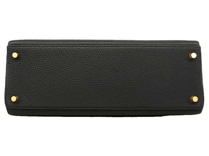 Hermès Hermes Kelly 32 Togo Black Handtasche Schwarz - Ansicht 3