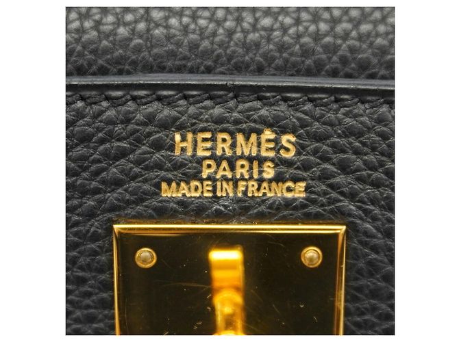 Hermès Hermes Kelly 32 Togo Black Handtasche Schwarz - Ansicht 5