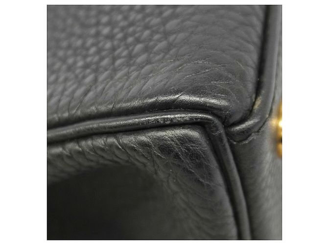 Hermès Hermes Kelly 32 Togo Black Handtasche Schwarz - Ansicht 6