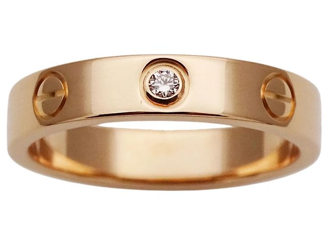 Anello Cartier Love in oro rosa D'oro - vista 2
