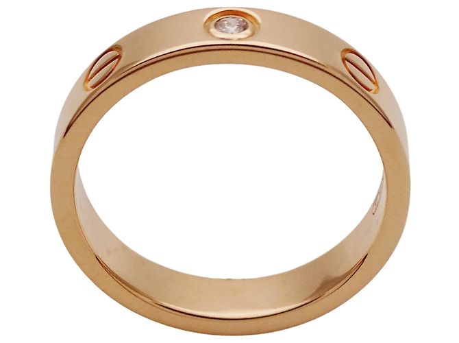 Anello Cartier Love in oro rosa D'oro - vista 3
