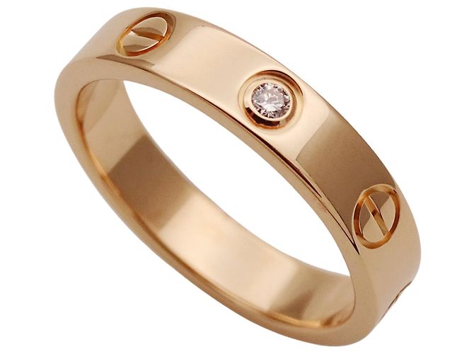 Anello Cartier Love in oro rosa D'oro - vista 4