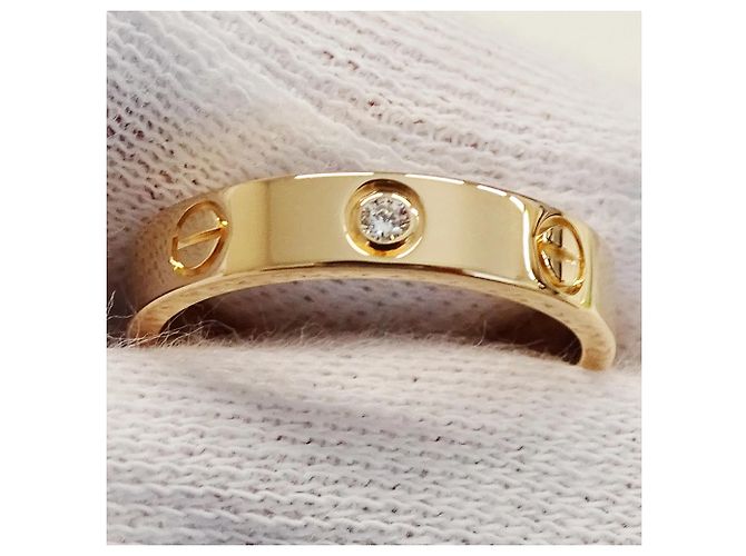 Anello Cartier Love in oro rosa D'oro - vista 9