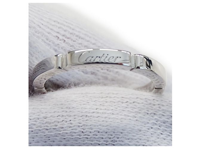 Panthère Cartier Ehering aus 18K Weißgold Golden - Ansicht 6