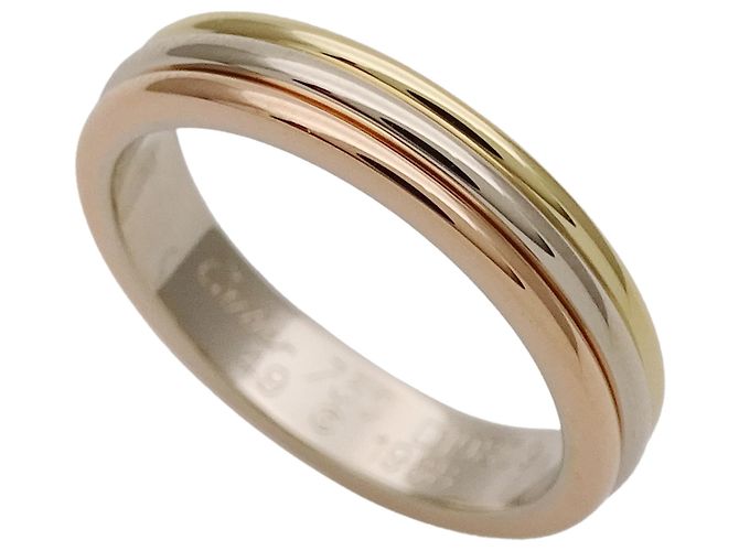 Cartier Ring aus dreifarbigem Gold Golden - Ansicht 4
