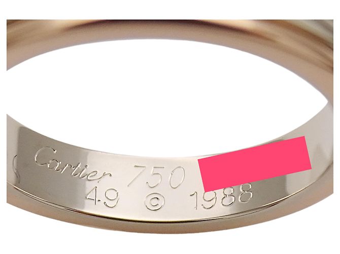 Cartier Ring aus dreifarbigem Gold Golden - Ansicht 5