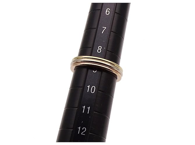 Cartier Ring aus dreifarbigem Gold Golden - Ansicht 8
