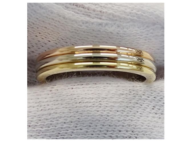 Cartier Ring aus dreifarbigem Gold Golden - Ansicht 9