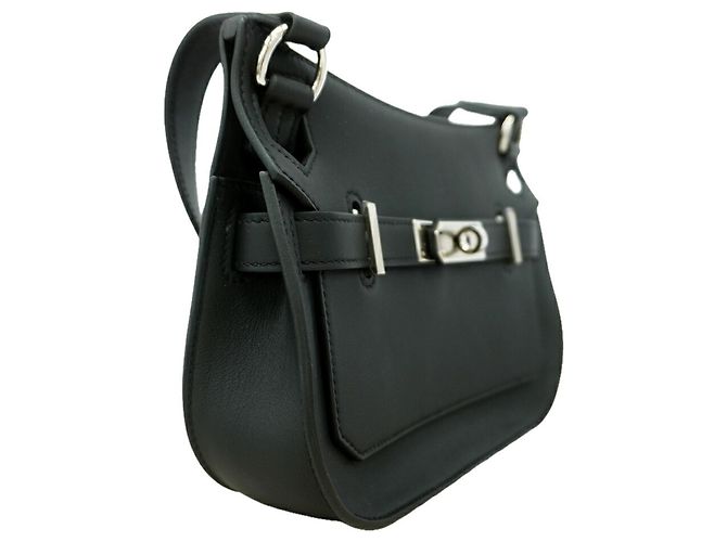 Hermès Bolsa de Ombro Hermes Jypsiere Mini Swift Preto - vista 2